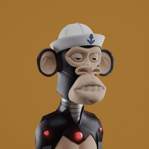 3D Bored Ape Club #421