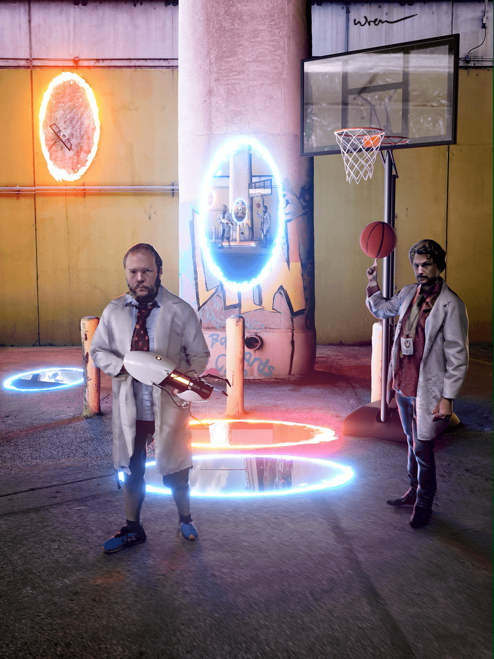 Alley-oop! Inspired by Portal Trick Shots (2014)