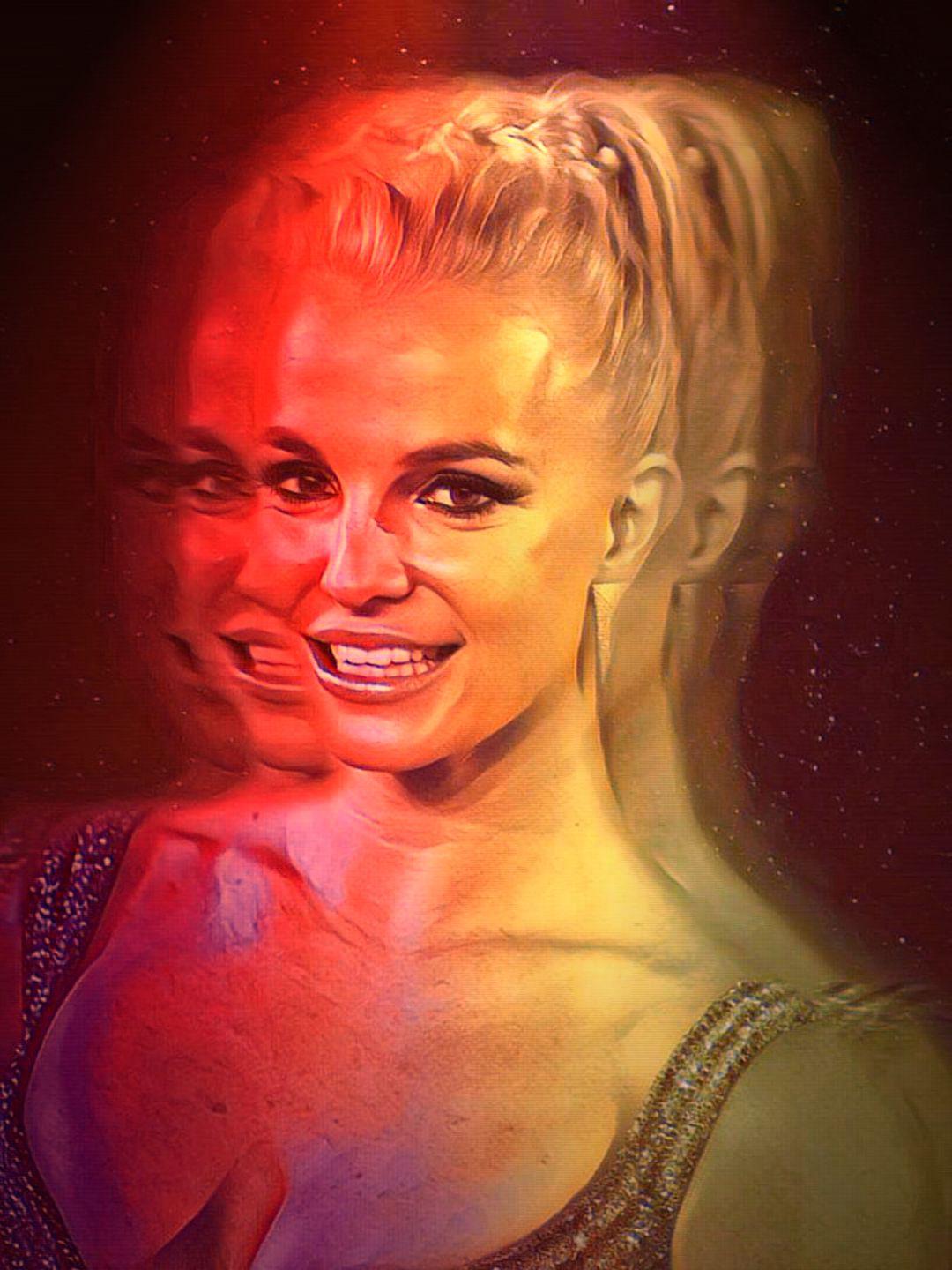 Britney Spears # 3 - Celeb ART - Beautiful Artworks of Celebrities,  Footballers, Politicians and Famous People in World | OpenSea