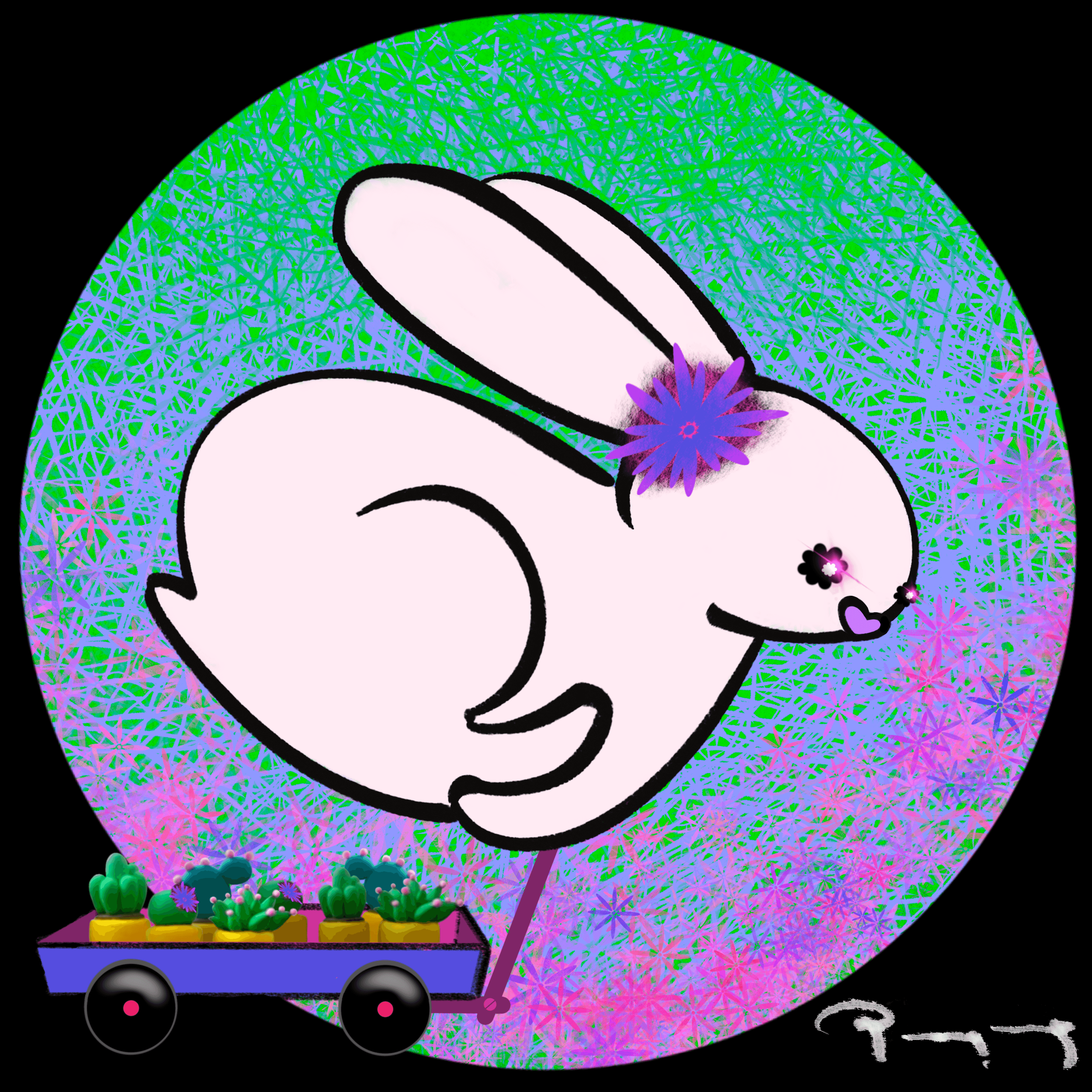 Running Rabbit by Poesy RR040