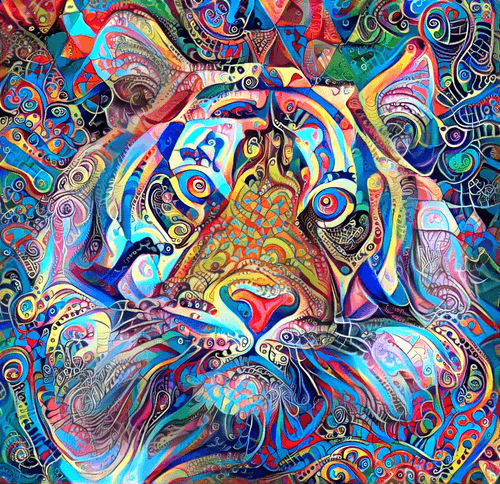 Psychedelic animals