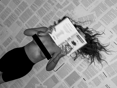 TWELVE AND A HALF Blackout Poems by Jessica Yatrofsky