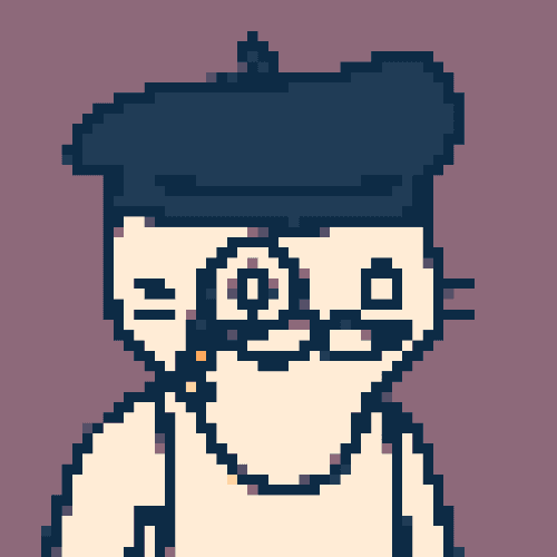 Bored Pixel Cat #723