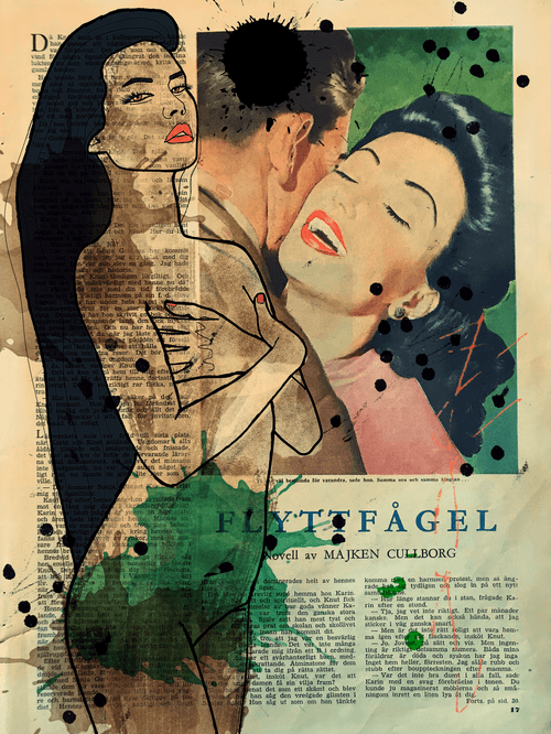 Vintage Girl "Aries"