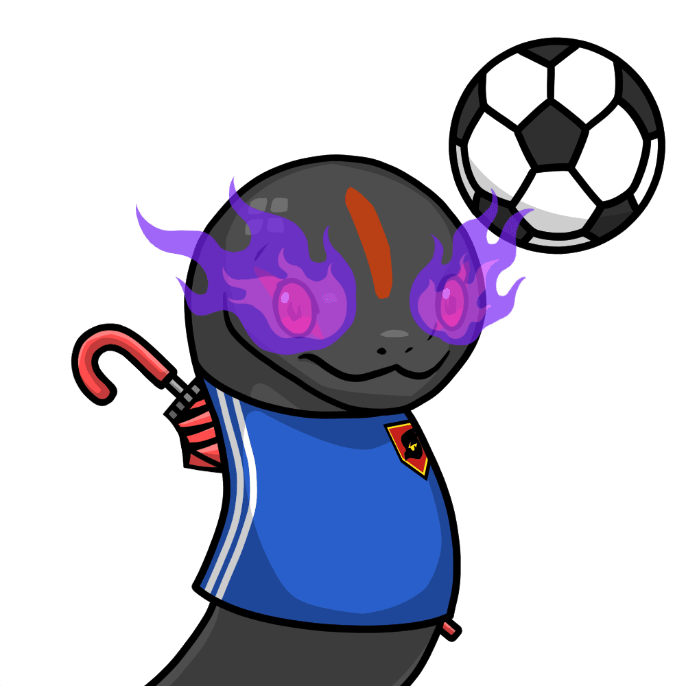 Orochi-Soccer player-Black #03074