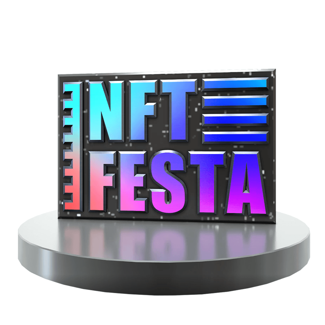 Visitor's pin - NFT FESTA