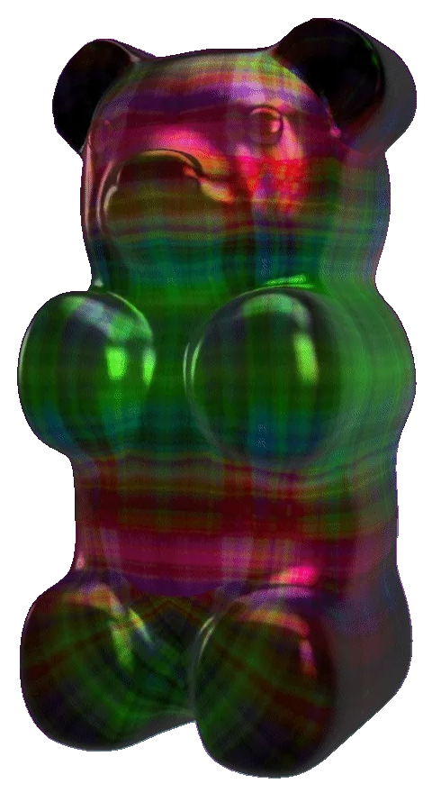 Rejected LSD Gummy Bear #017