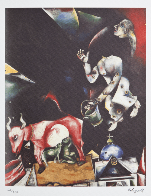 M. Chagall - To Russia, with Asses and Others
