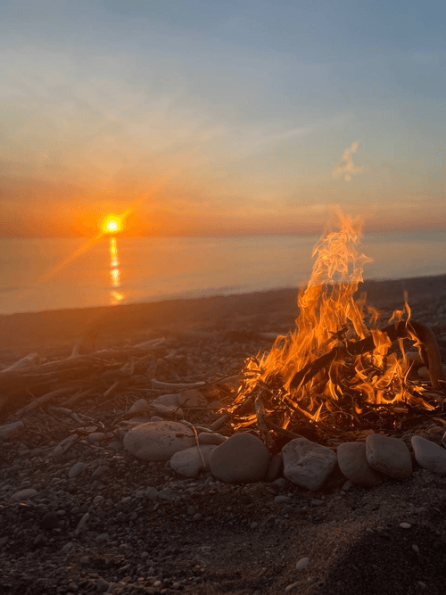 Sunset Fire