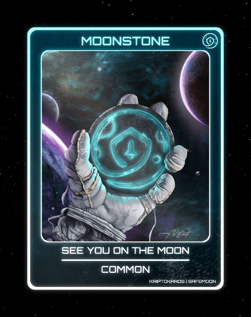 SafeMoon Moonstone Card | Common