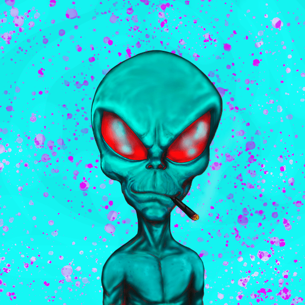 Happy Alien 128