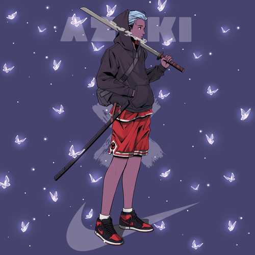 Azuki #1998 🦋🏀
