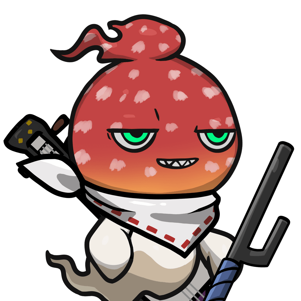 Mitama-Red Mushroom #08564