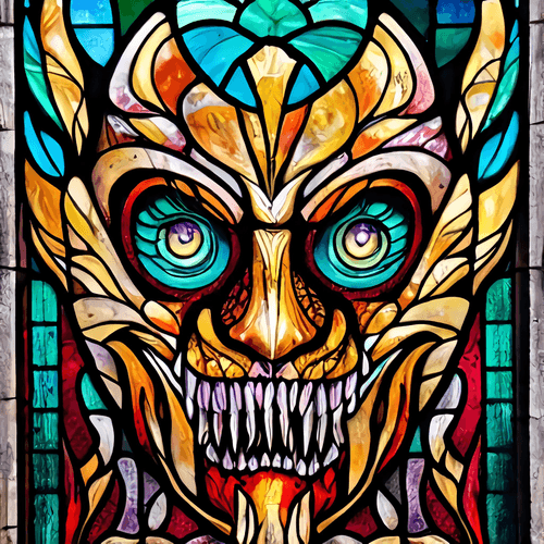Corrupt stained glass #25