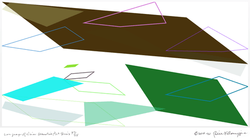 Language of Vision Generative Art Series 47/64