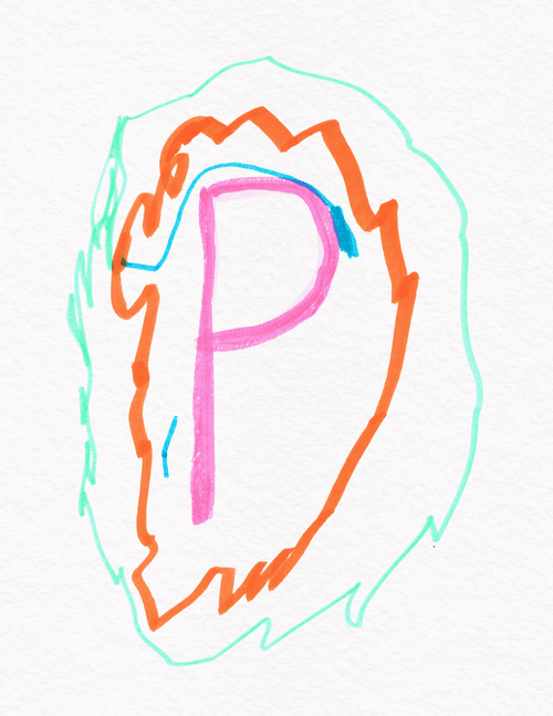 Alphabet Series 2 - Letter P