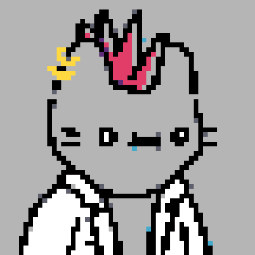 Bored Pixel Cat #2858