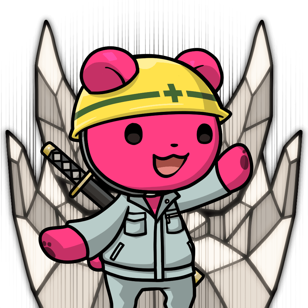 Leelee-Field worker-Pinkbear #05463