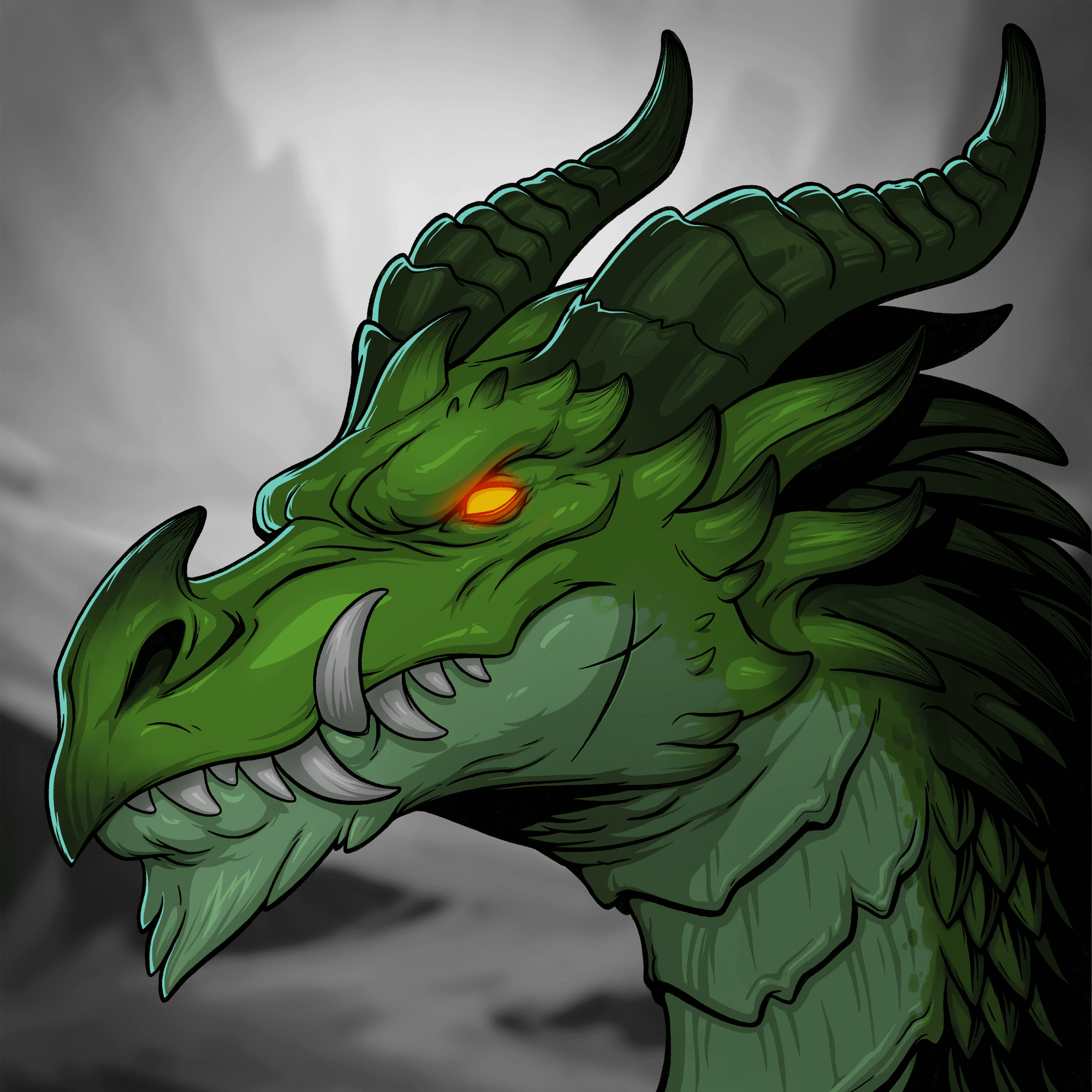 Mythic Green Dragon - Scoundrels Dragons | OpenSea