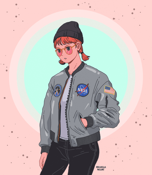 NASA girl