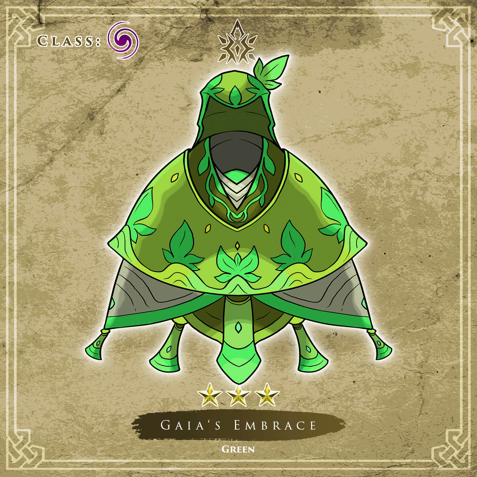 Gaia's Embrace Green