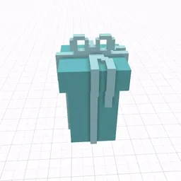 Gift Box - Tall Turquoise