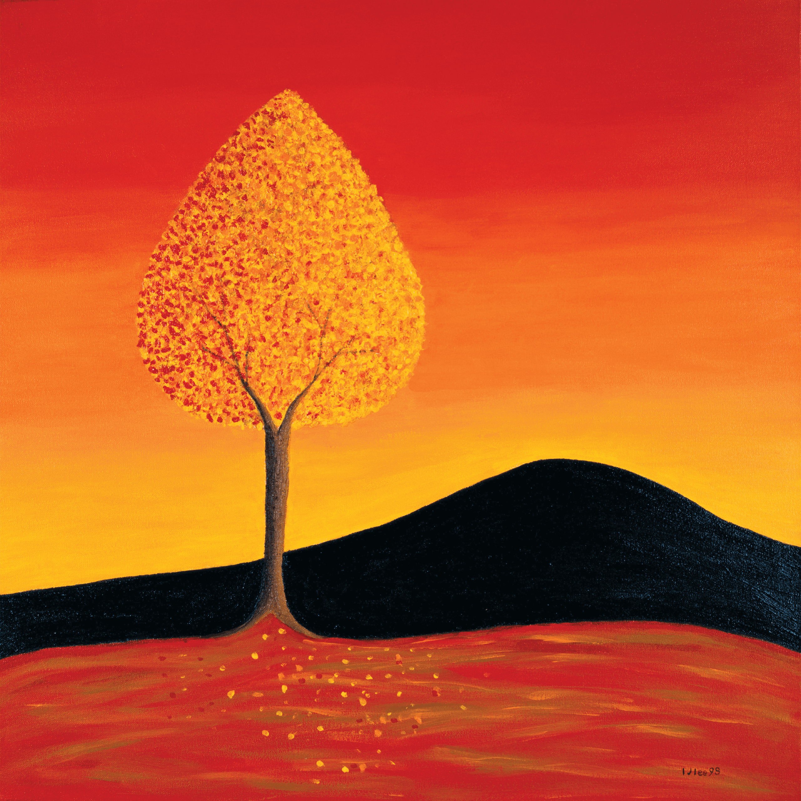 Tree of Life - Red NFT Art & Music