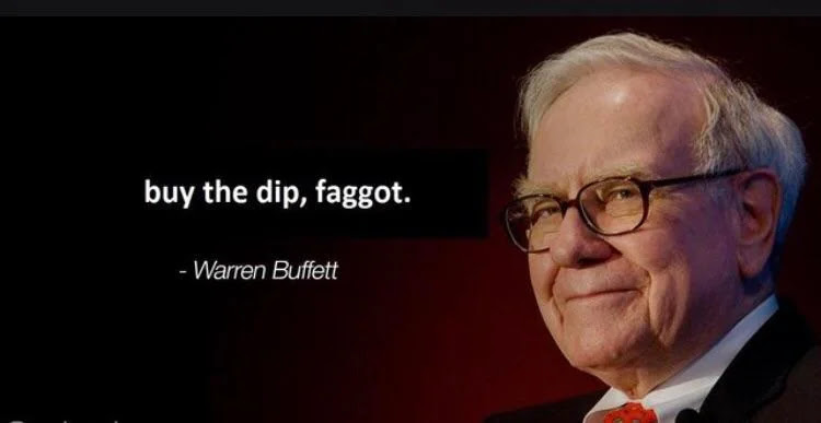 Buy The Dip Faggot - Warren Buffett - OG AMC APE | OpenSea