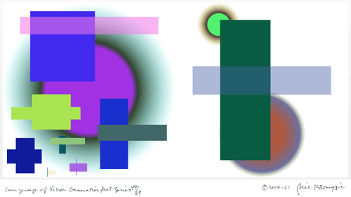 Language of Vision Generative Art Series 44/64