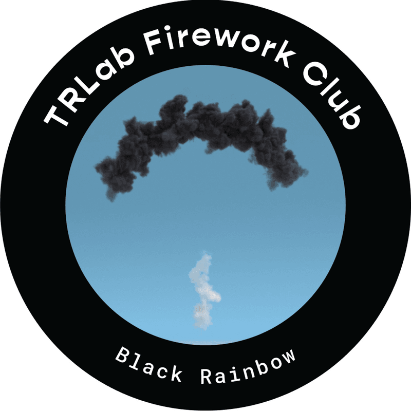 Firework Club - Black Rainbow