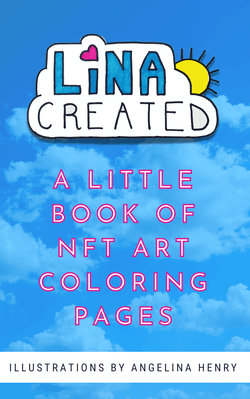 LinaCreated - A Little book of NFT Art Coloring pages collection image