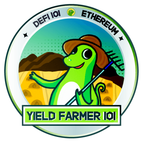 Yield Farmer - DeFi 101 (Ethereum)