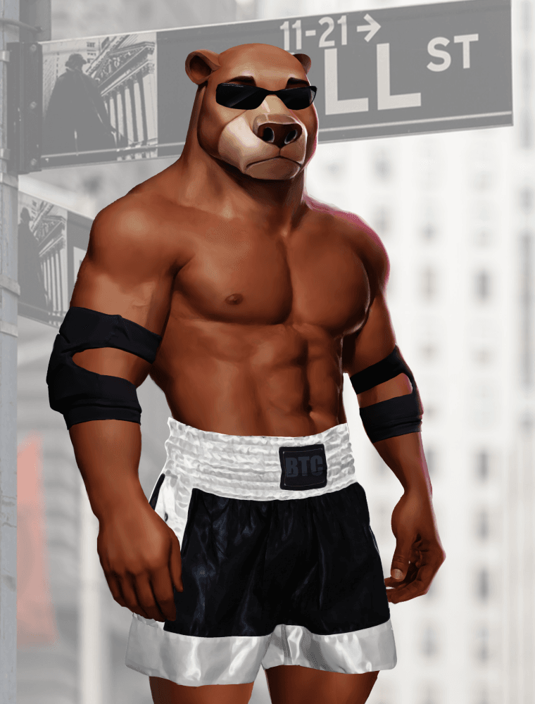 Wall Street Avatar Fighter Bear #172