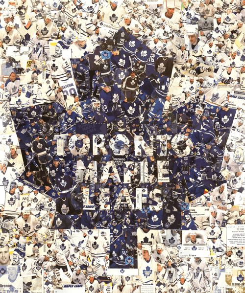 Sports Mosaics NFT - Team Logos - Toronto Maple Leafs - Edition 1 of 3