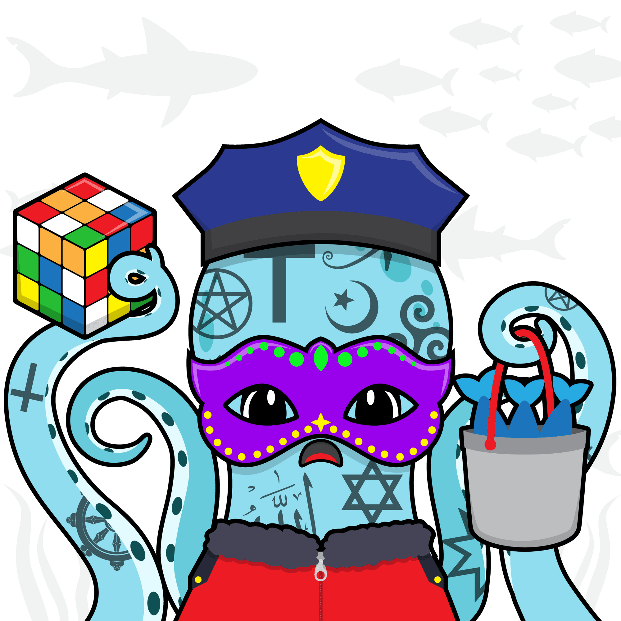 Blue Blood Octopus #440 - Blue Blood Octopus | OpenSea