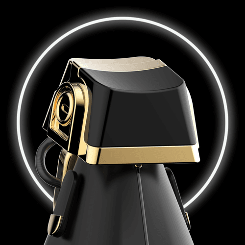 MechaMiniX-Daft Punk Gold #006