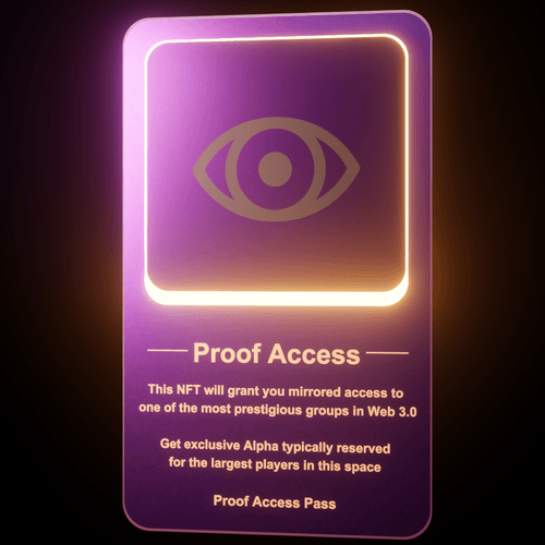 Proof Access Pass