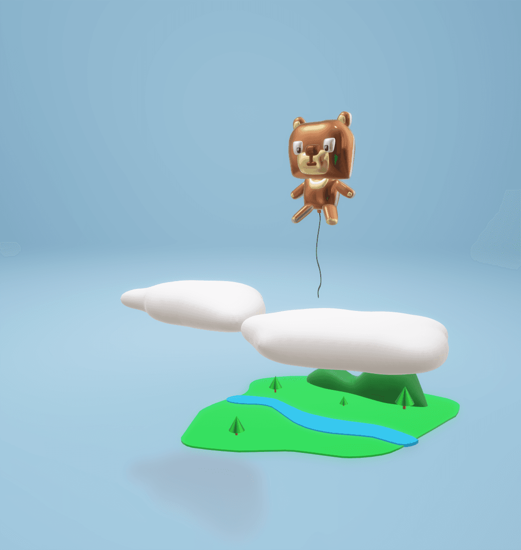 나굴이는 하늘에 떠올라 비로소 자유를 찾았지 - Balloon_noname | OpenSea