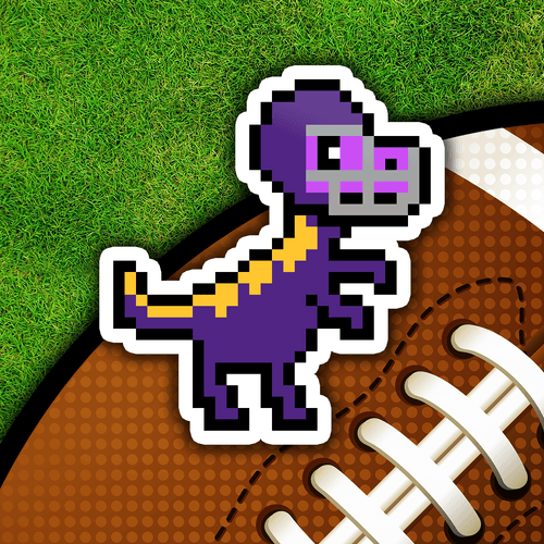 PixelSaurus Rex #0218 [Minnesota Vikings]