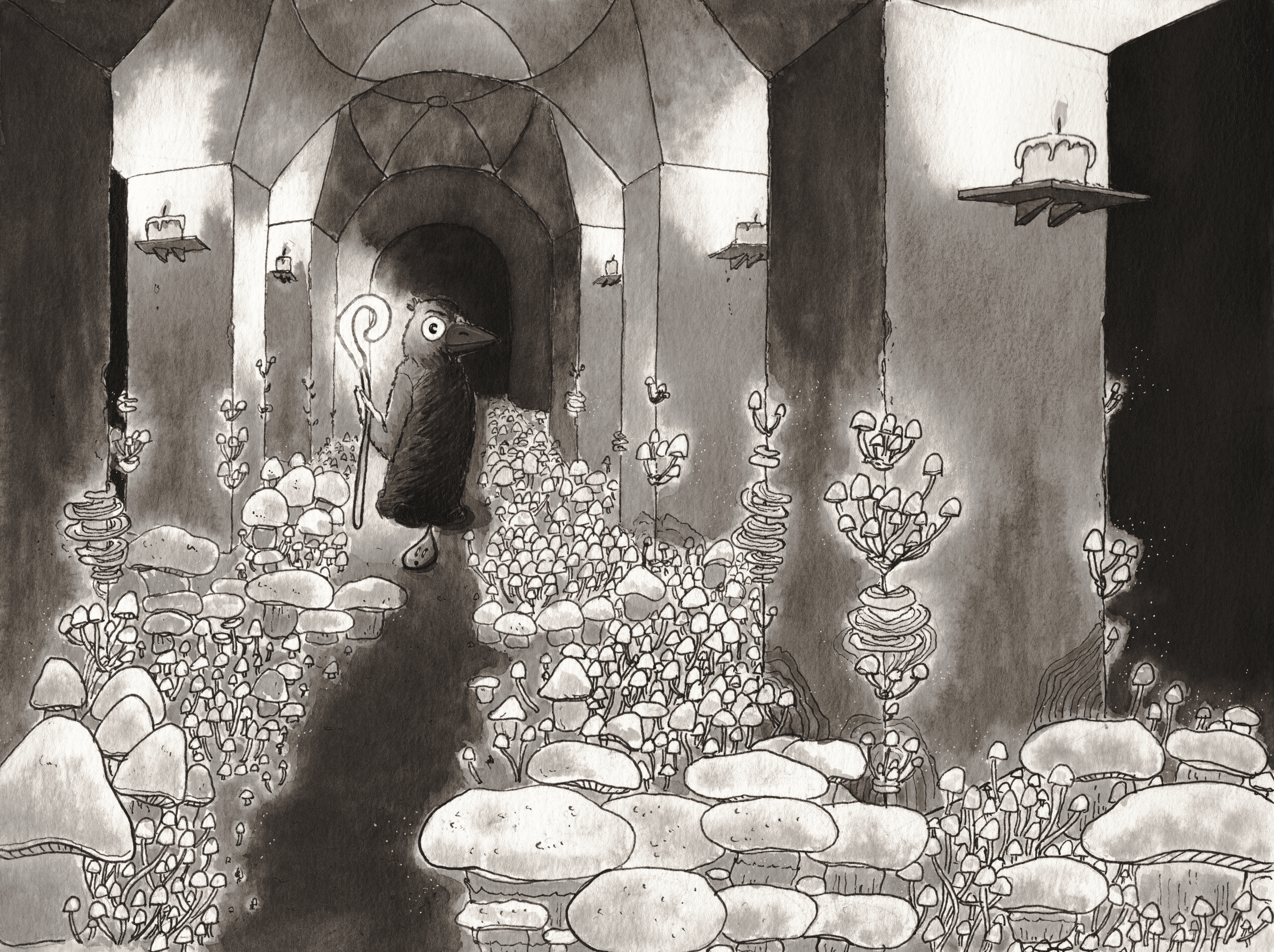 In the Cloister of the Wisps