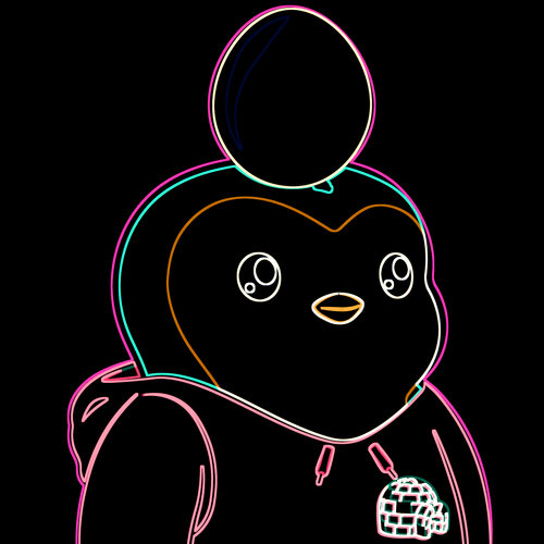 Neon Pudgy Penguin 449