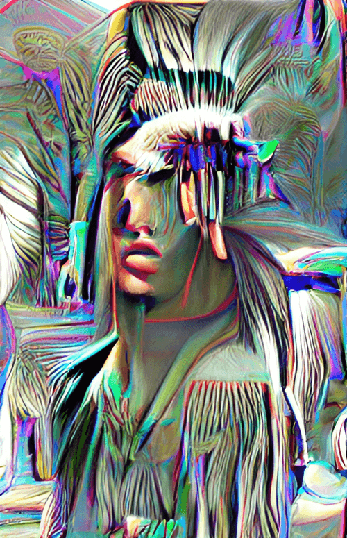 trippy human