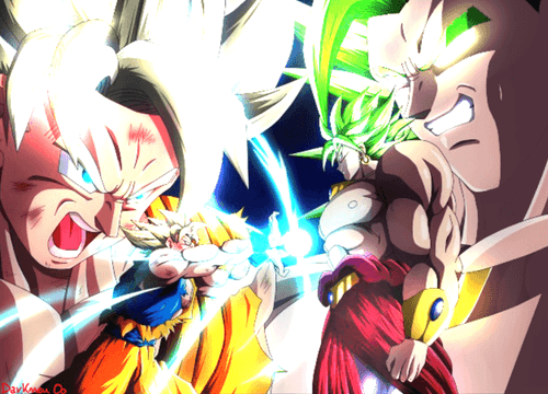 Goku and Broly