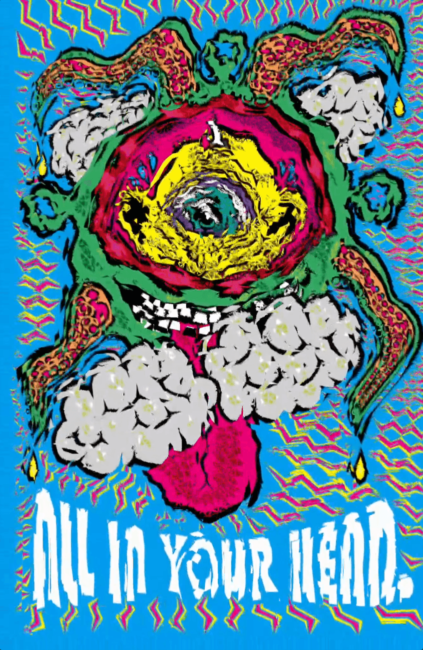 All in your head Brian Bernhard 1st gen poster "Ani5"