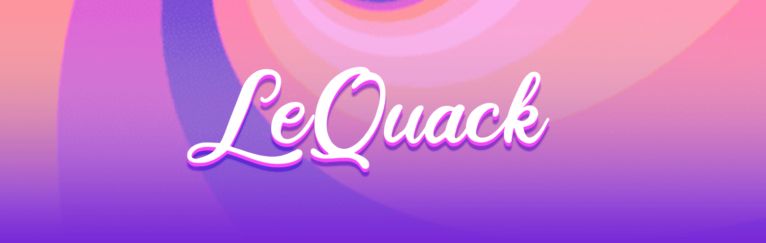 LeQuack banner