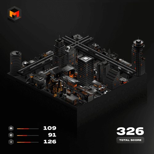 Land for sale in Metroverse Blackout