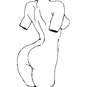 Torso 300x300 Pixel Drawing P002