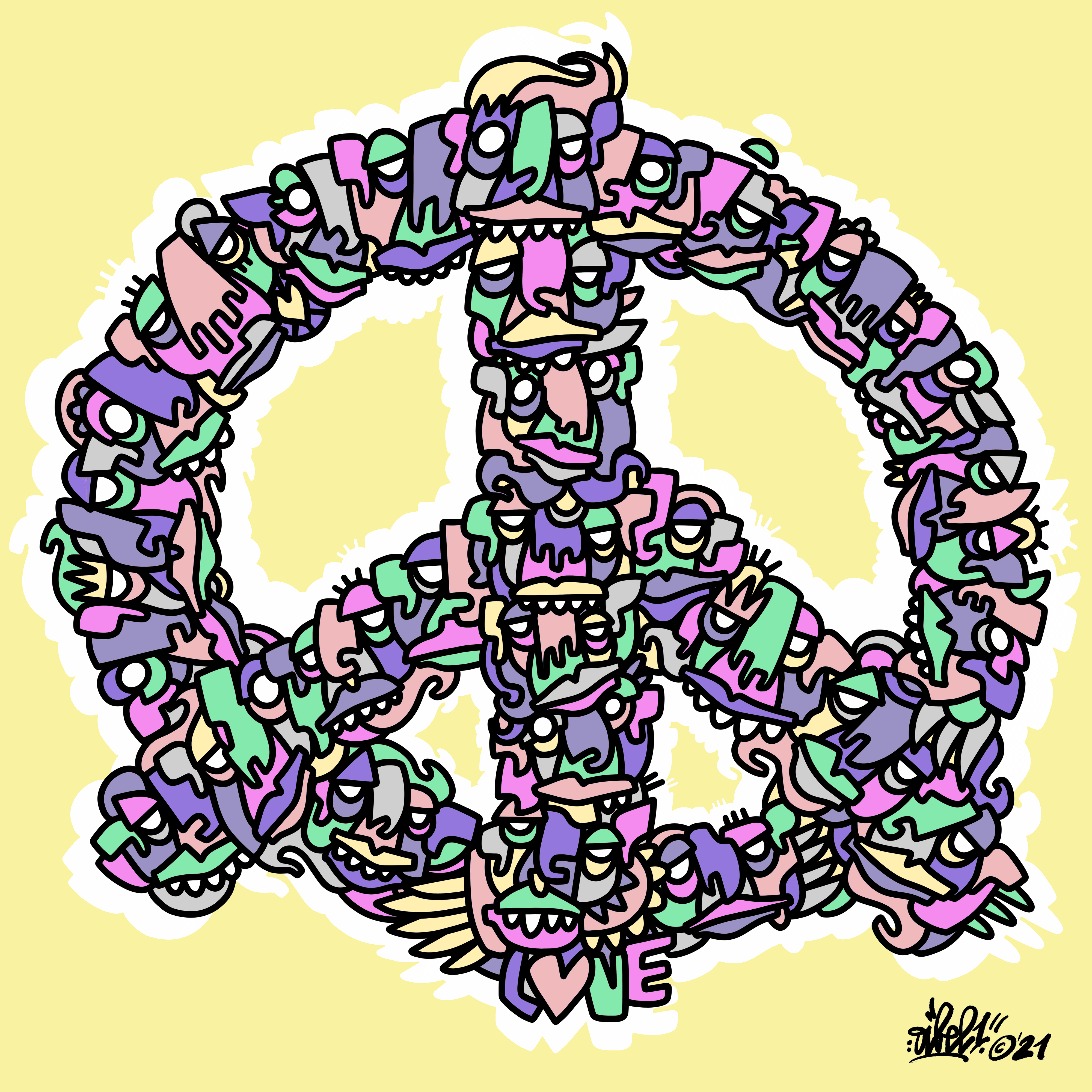 PEACE and LOVE 7