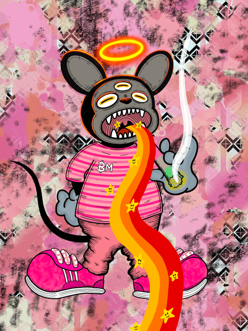 Bit-Mouse "Sunset Blast"