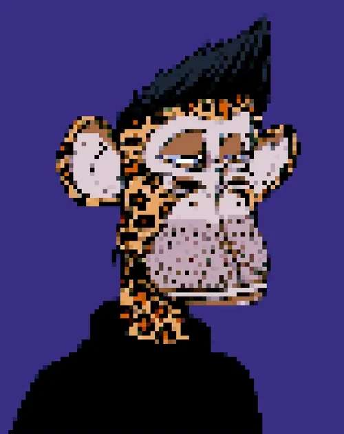 Pixel Bored Ape #252